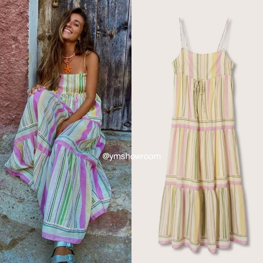 MANGO Cotton Dress